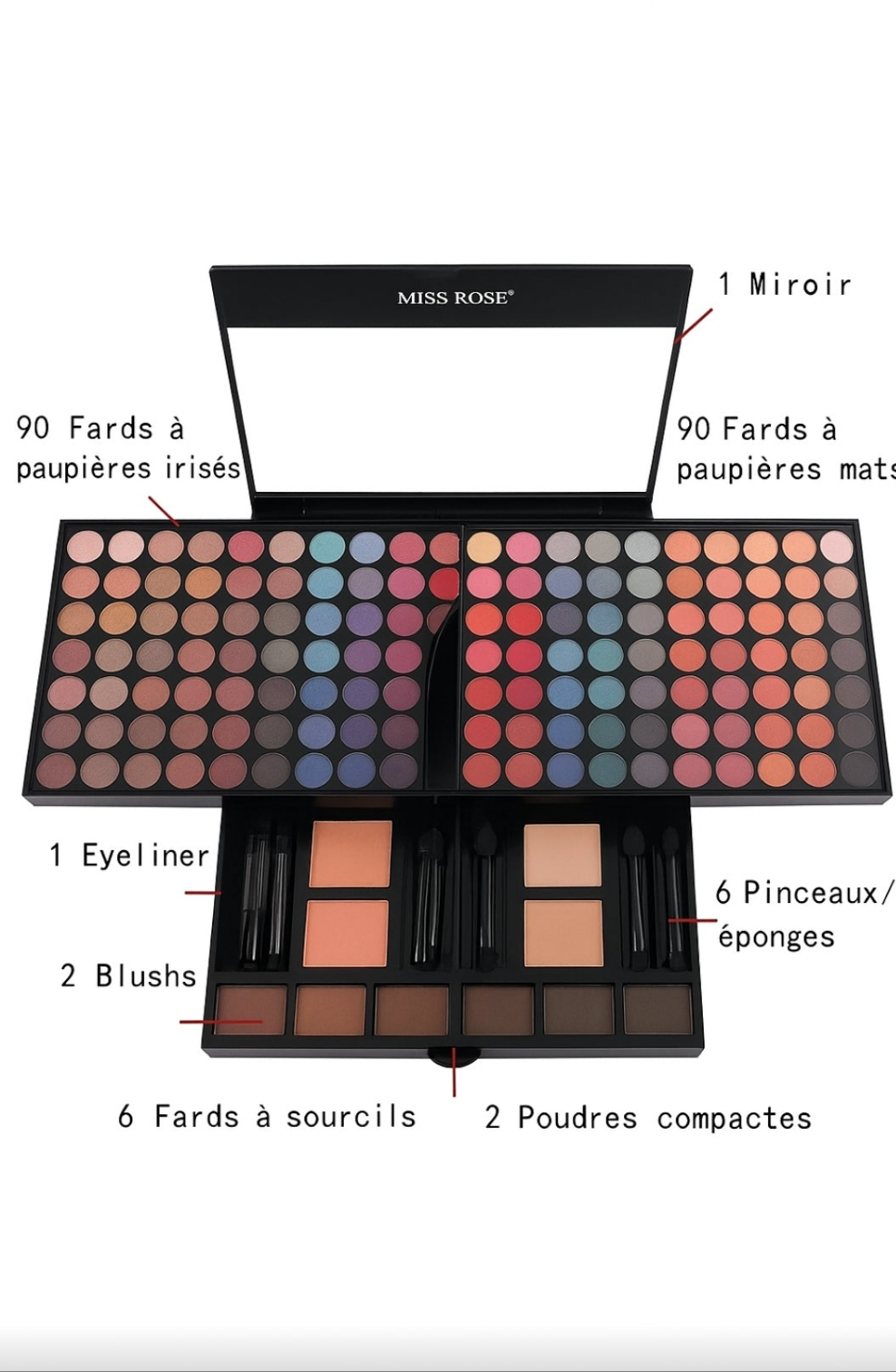 Coffret de maquillage ultime
